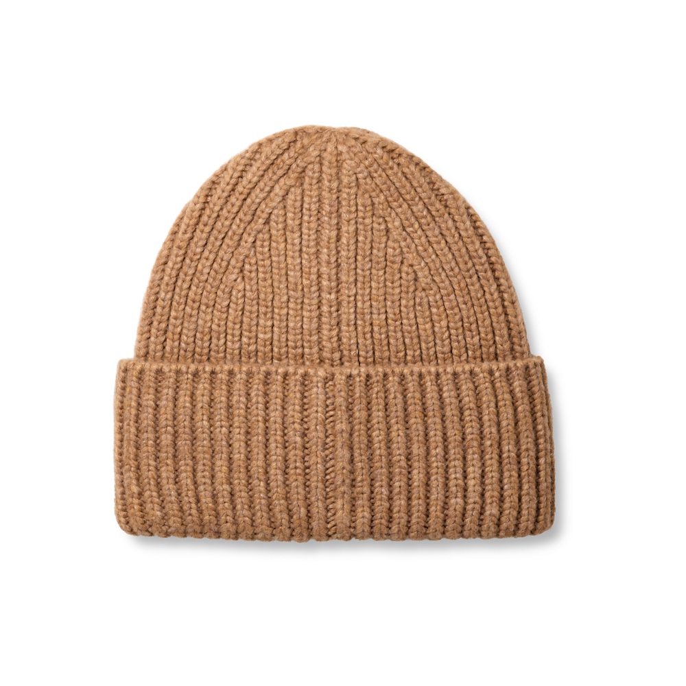 Men's Chunky Rib Knit Beanie - Green