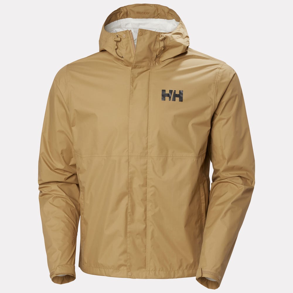 Men's Packable Waterproof Shell Jacket - Green