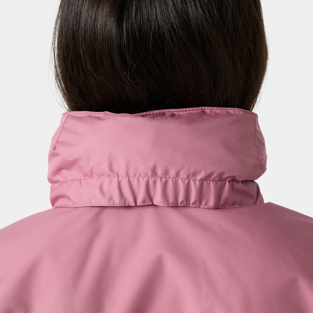 Women's Long Rain Jacket - Berry