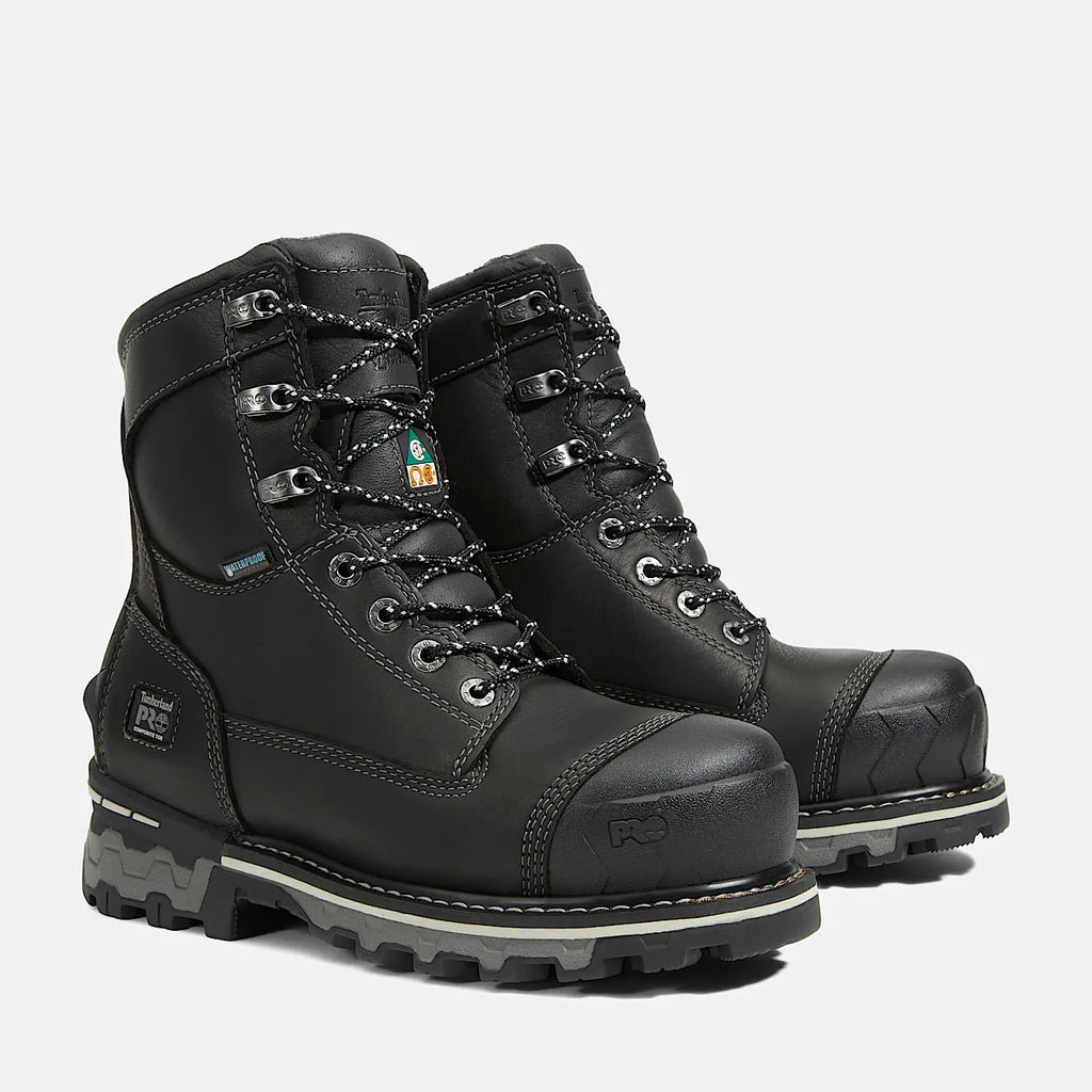 Women's 8-Inch Waterproof Composite Toe Work Boot