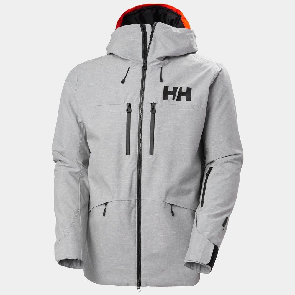 Men's Insulated Ski Jacket - Opal Green