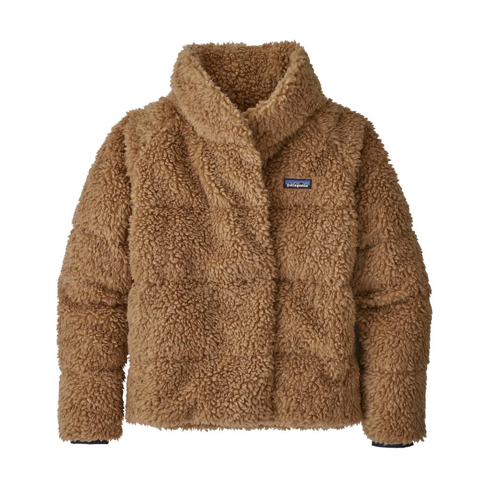 Used Women's High-Pile Fleece Down Jacket