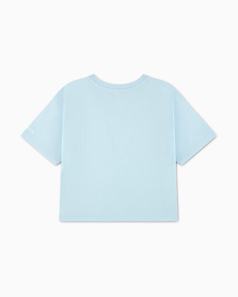 Girls' Cropped Floral Graphic T-Shirt - Rained Out
