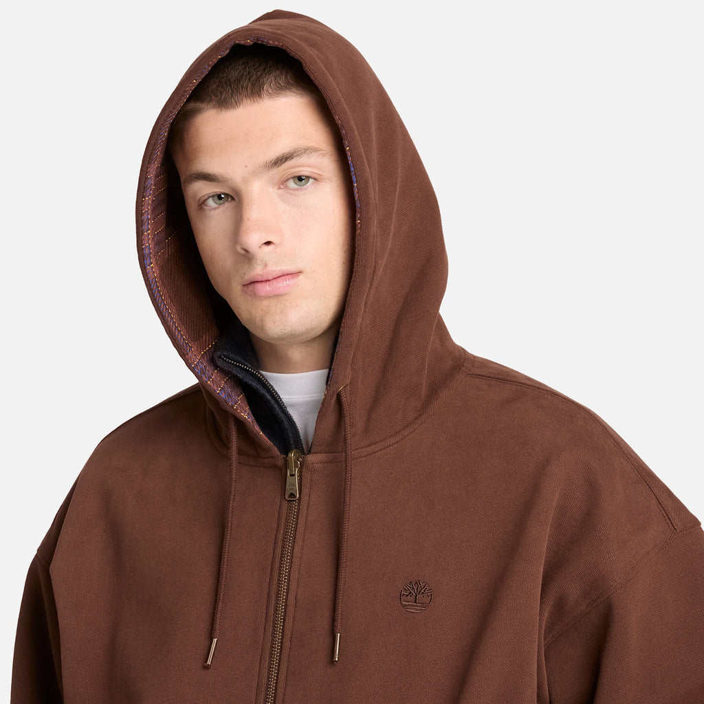 Men's Reversible Hooded Sweatshirt