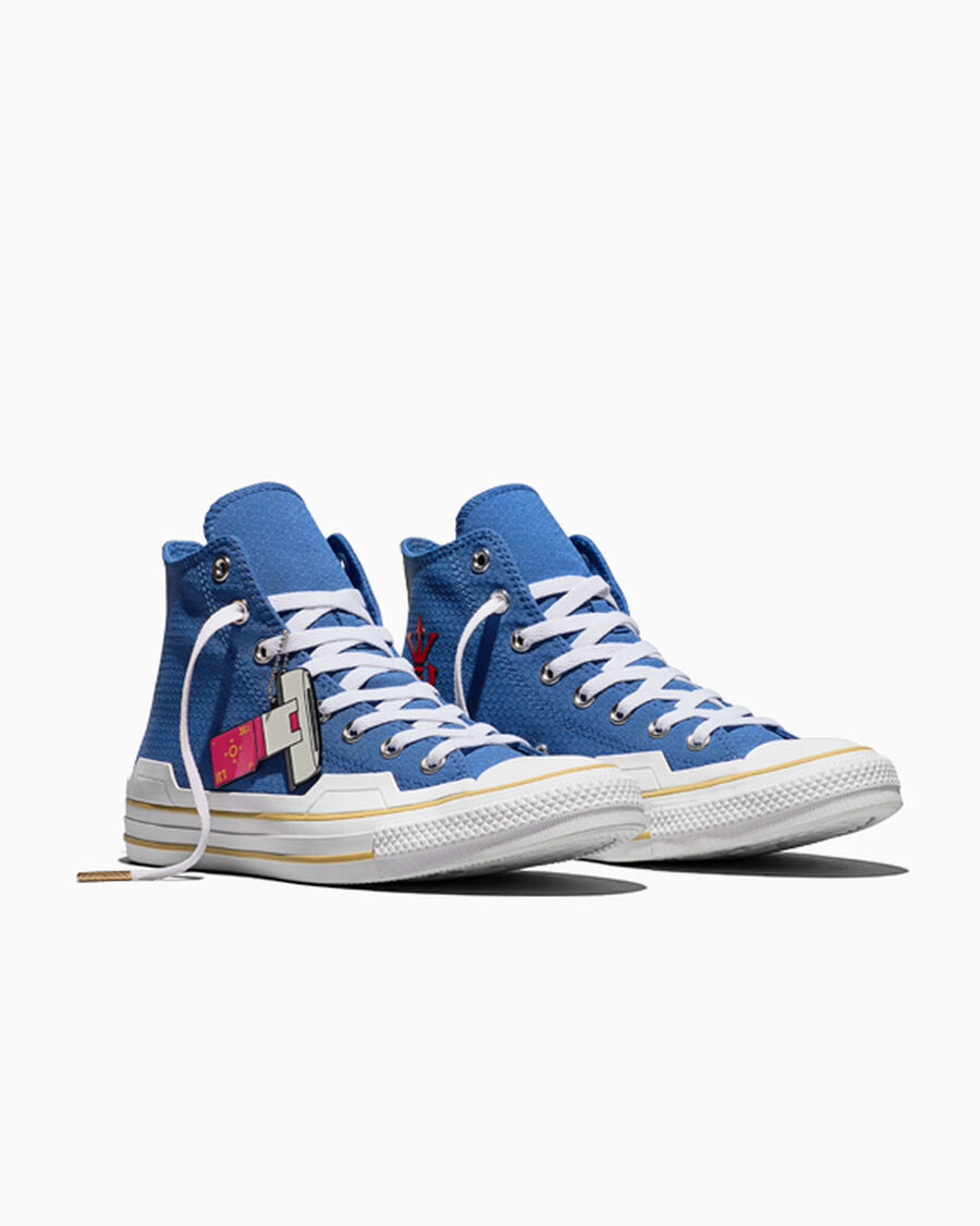 Unisex Character Graphic Textile High Top Sneaker