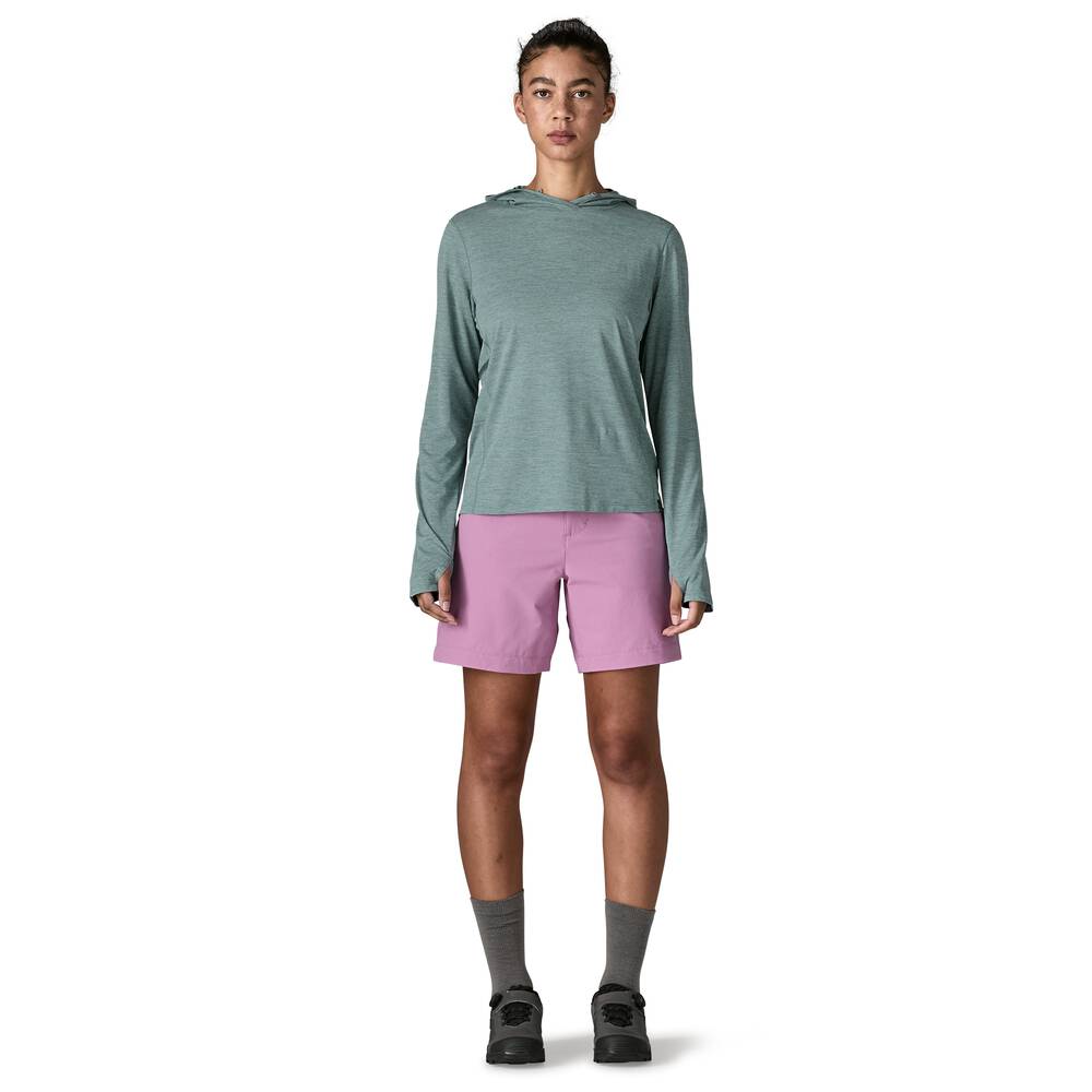 Women's UPF 40+ Sun Hooded Shirt - Green