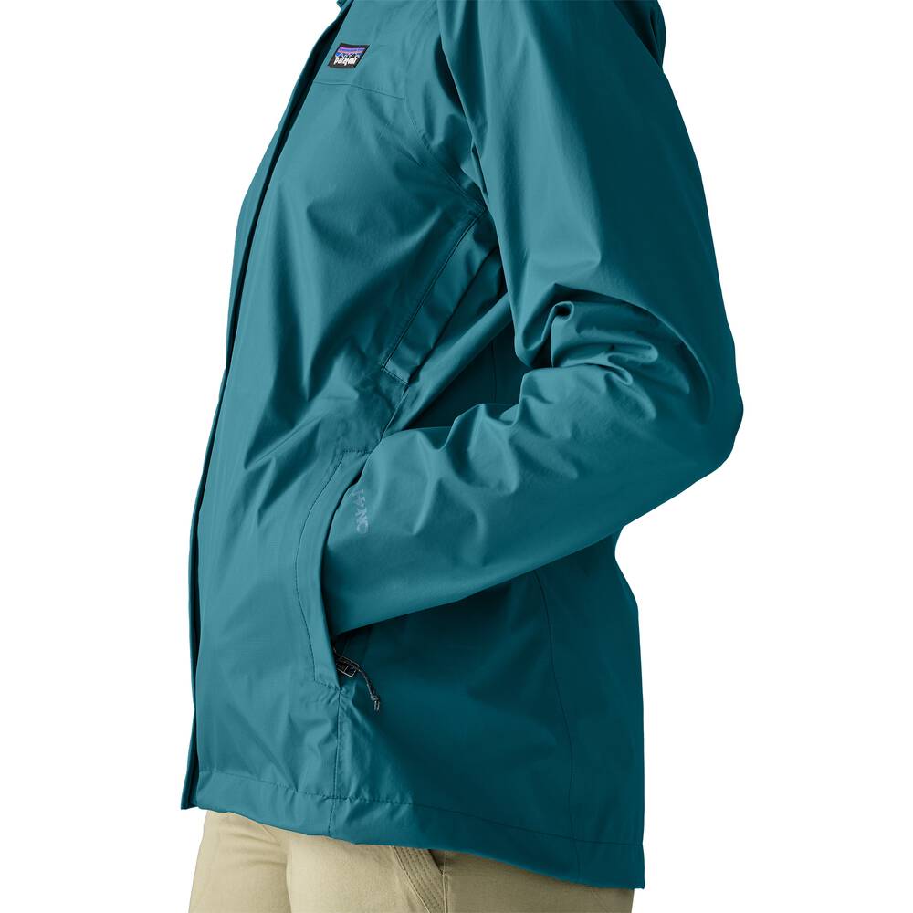 Women's 3-Layer Waterproof Rain Jacket - Blue