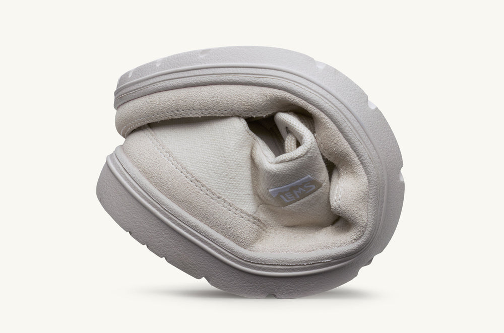 Women's Canvas & Wool Sneaker - Vanilla