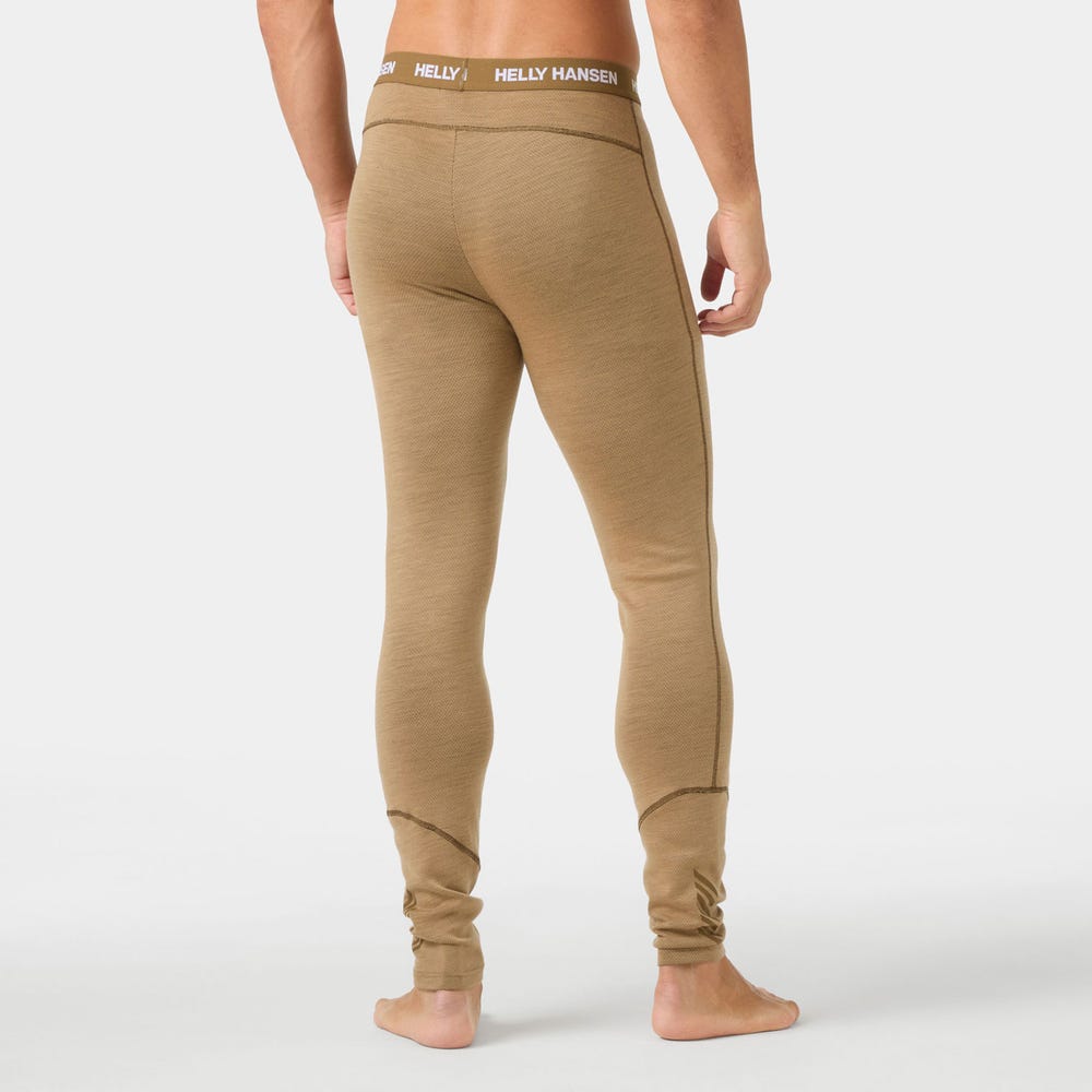 Men's Merino Wool Base Layer Pants - Blue