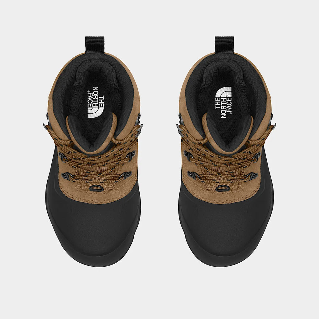 Men's Waterproof Lace Snow Boots - Brown