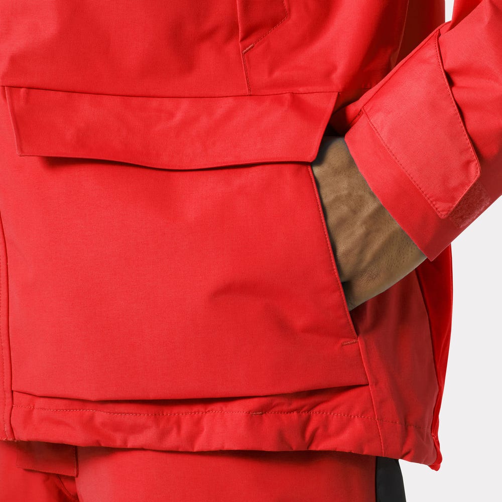 Men's Waterproof Sailing Jacket - Red