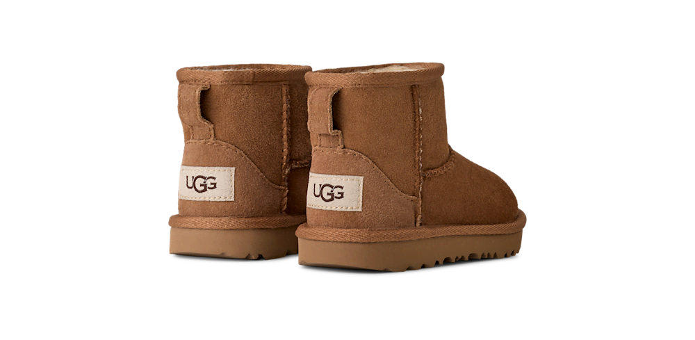 Toddler Sheepskin Ankle Boot - Chestnut