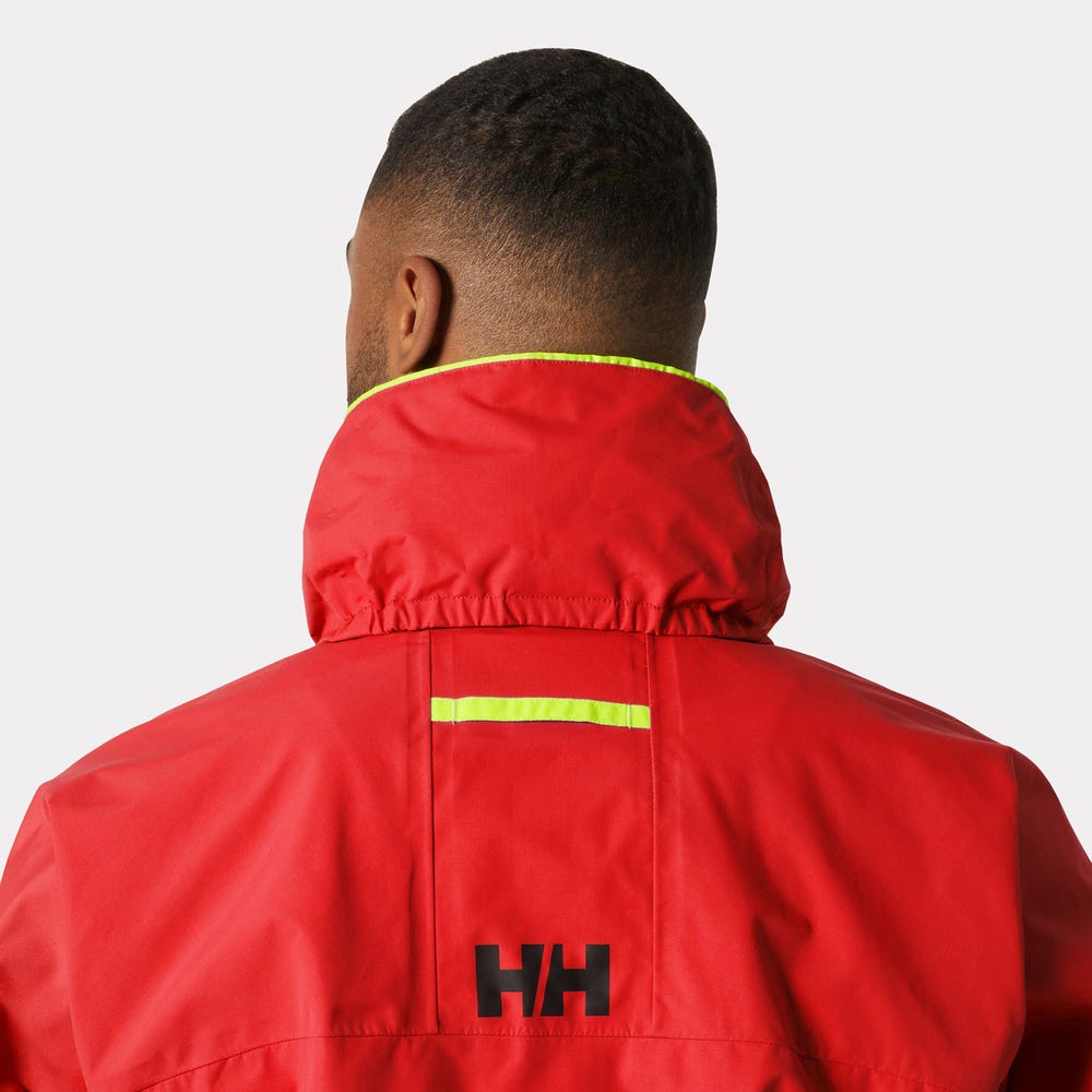 Men's Waterproof Sailing Jacket - Red