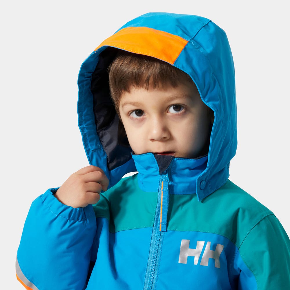 Kids' Waterproof Insulated Ski Jacket - Green