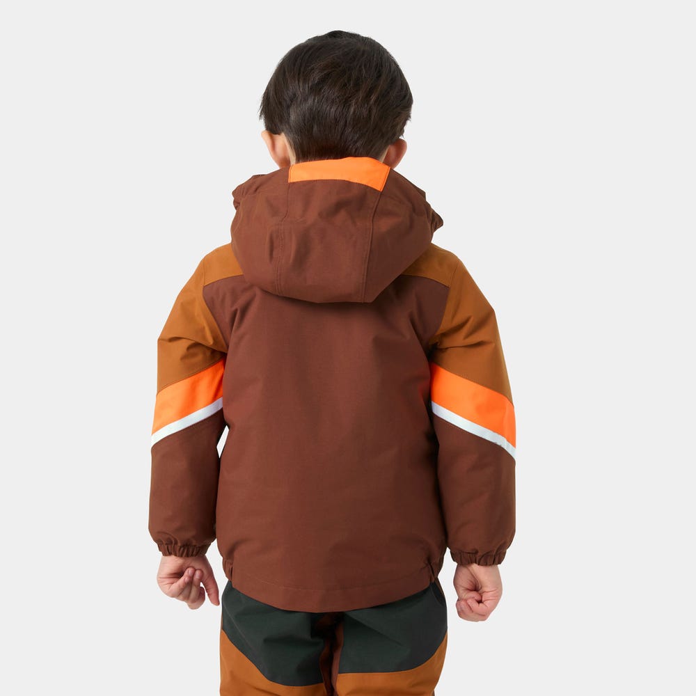 Kids' Waterproof Insulated Ski Jacket - Green