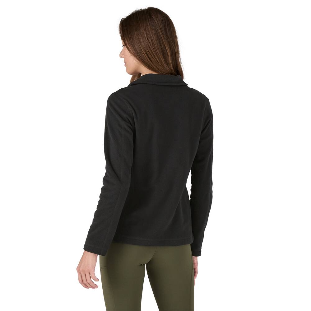 Women's Quarter-Zip Microfleece Pullover - Mango