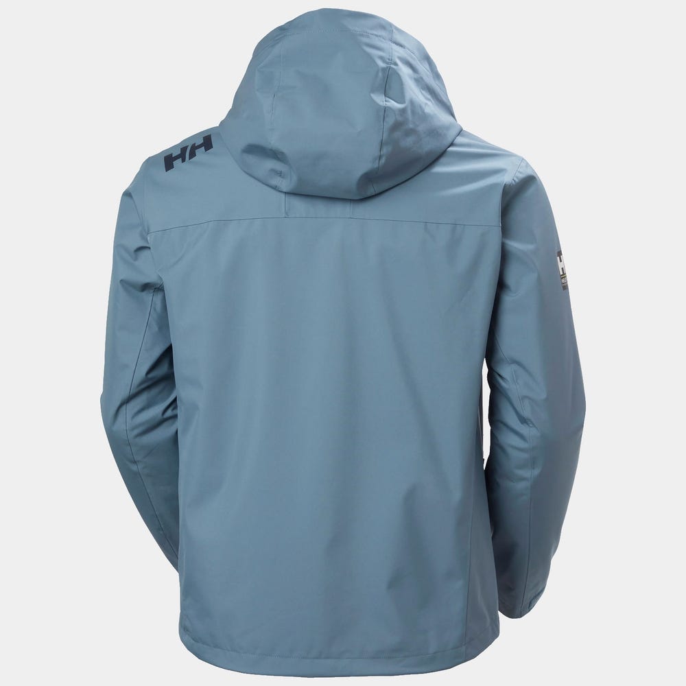 Men's Hooded Insulated Sailing Jacket - Navy