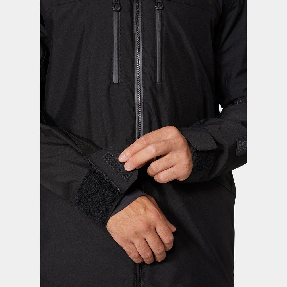 Men's Insulated Ski Jacket - Opal Green