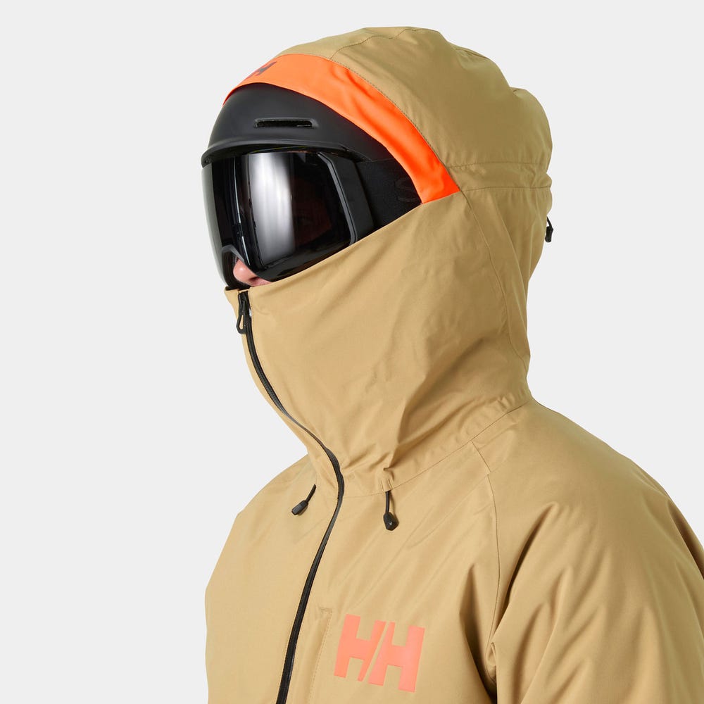Men's Insulated Waterproof Ski Jacket - Green