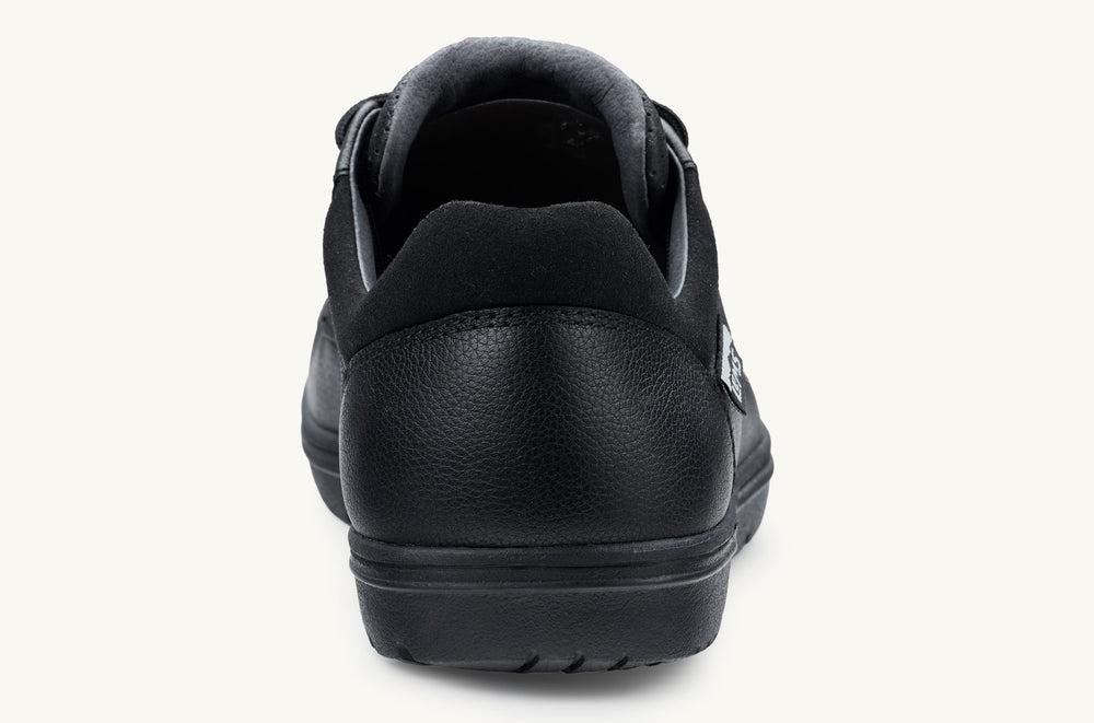 Men's Leather Oxford Shoe - Black
