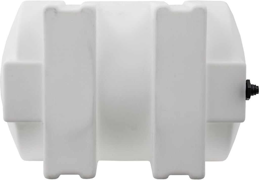 550-Gallon Horizontal Polyethylene Water Tank With Legs - 5-1/2 in Fill Cap, 2 in NPT Outlet