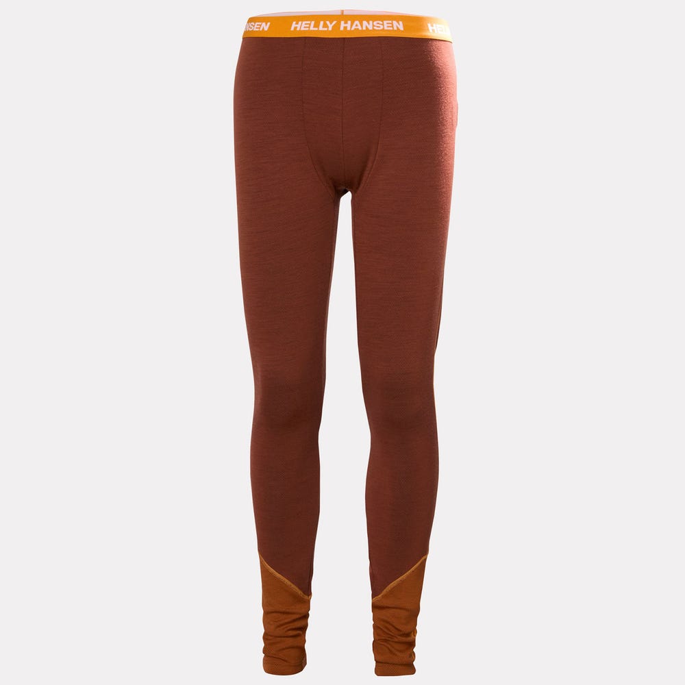 Men's Merino Wool Base Layer Pants - Blue