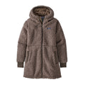 Used Women's High-Pile Fleece Parka - Natural