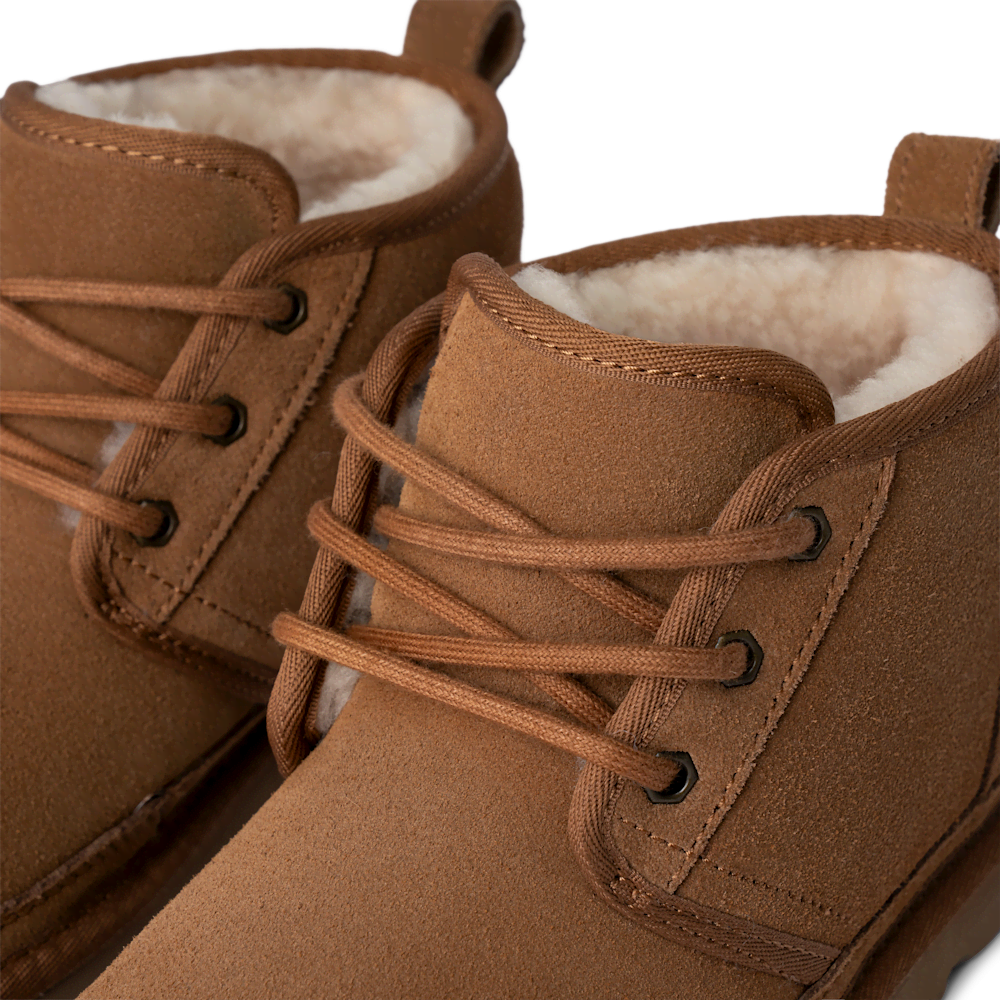 Women's Suede Lace-Up Chukka Boot - Chestnut