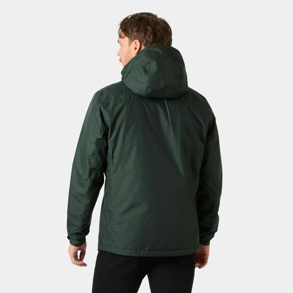 Men's Insulated Waterproof Jacket - Green