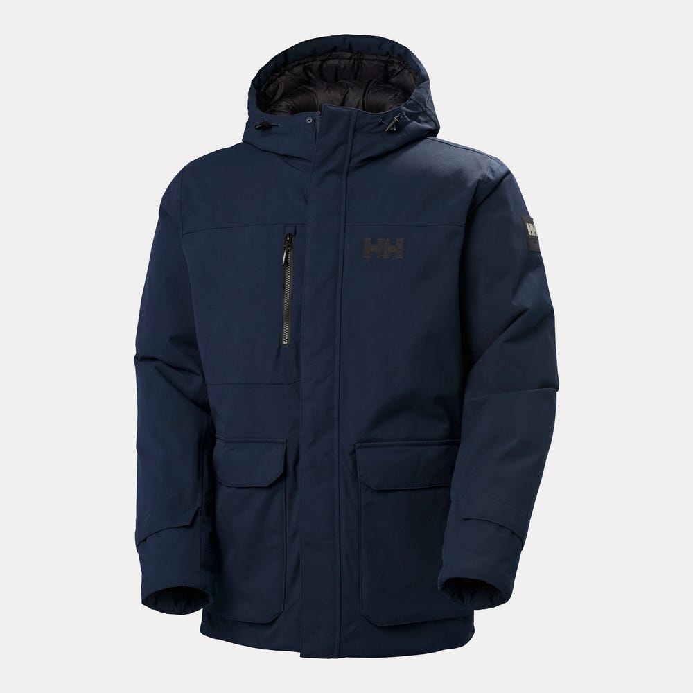 Men's Waterproof Down Parka - Pebble