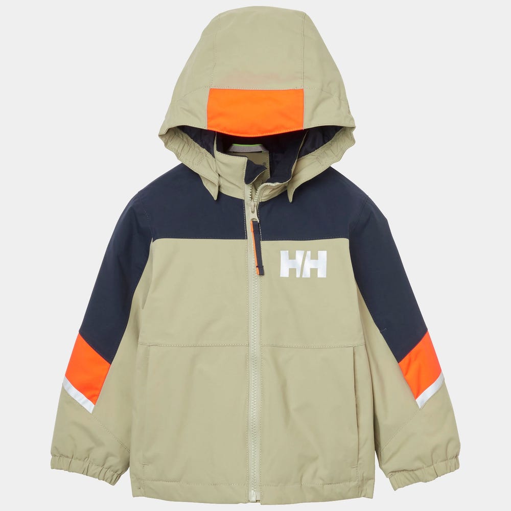 Kids' Waterproof Insulated Ski Jacket - Green