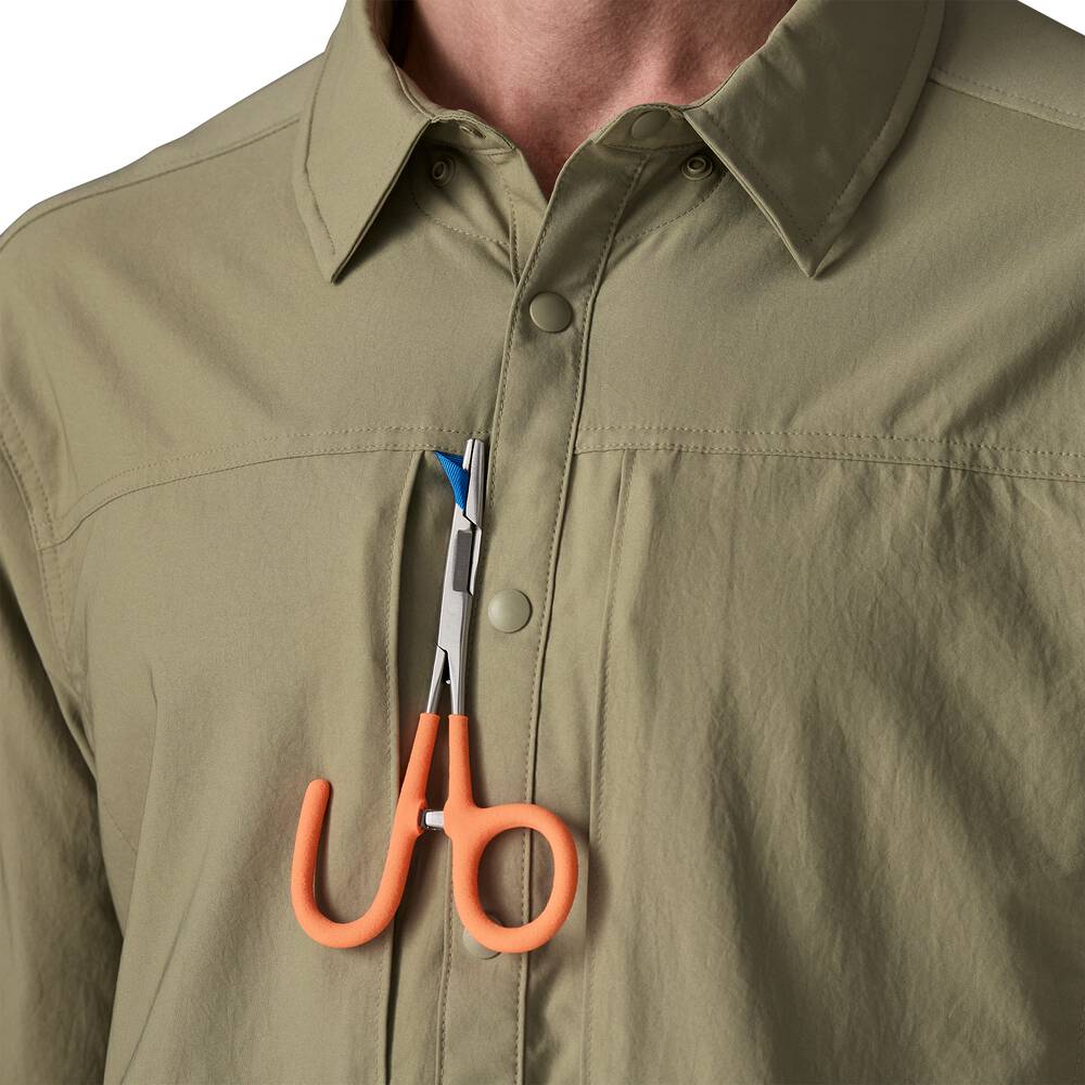 Men's Sun Protection Fishing Hoodie - Gray