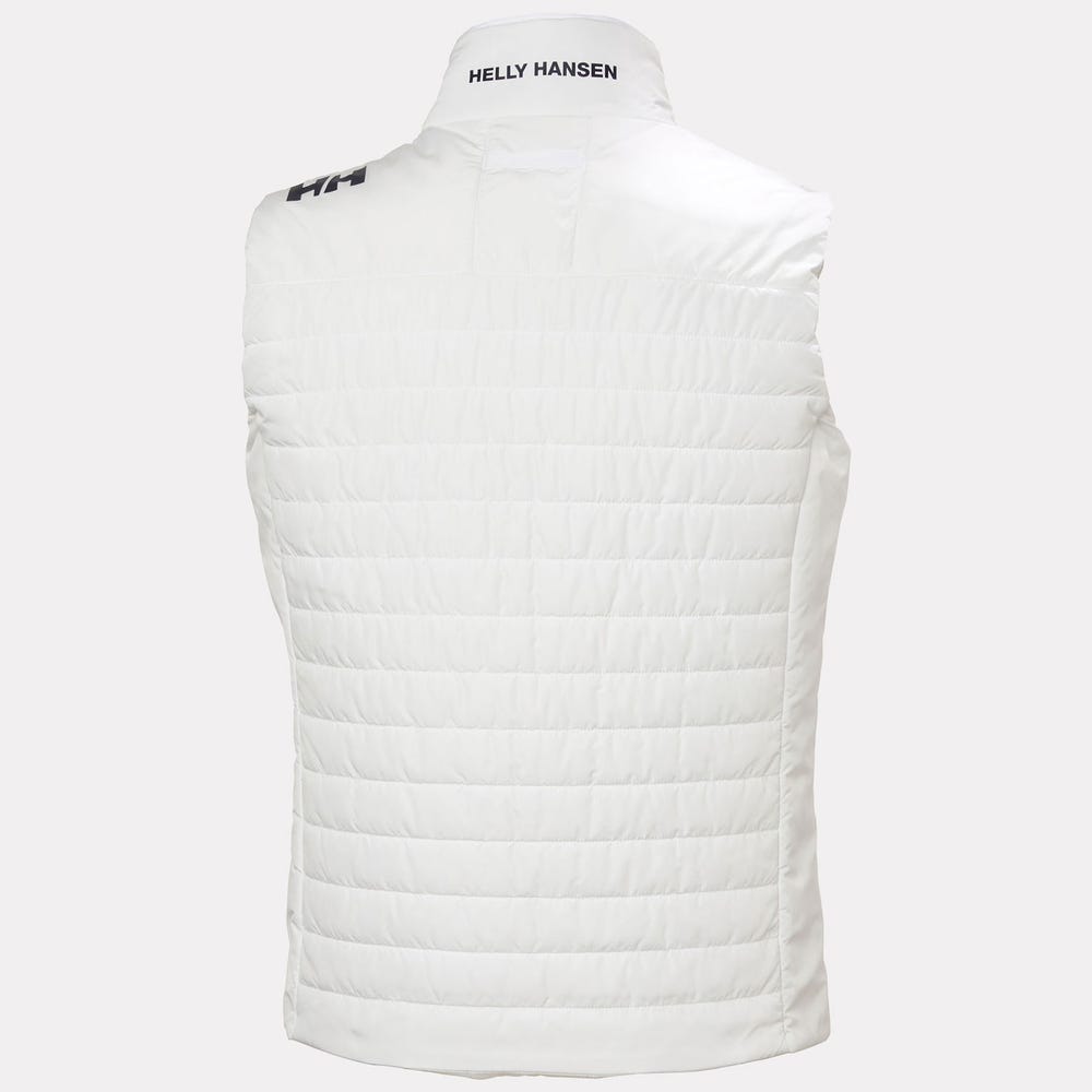 Men's Insulated Sailing Vest - White