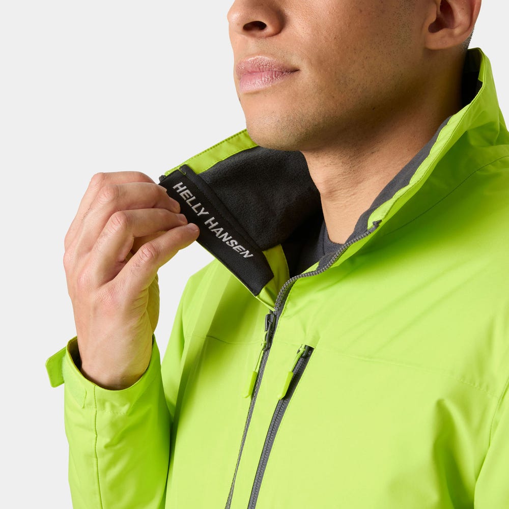 Men's Fleece-Lined Sailing Jacket - White