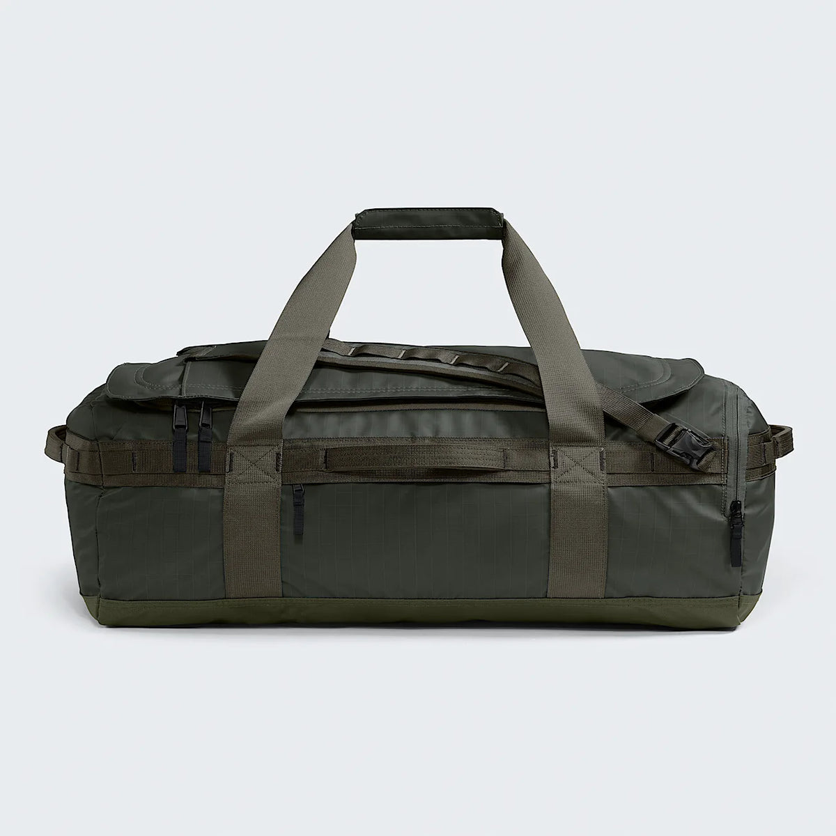 62L Travel Duffel Bag - Taupe Green/Black