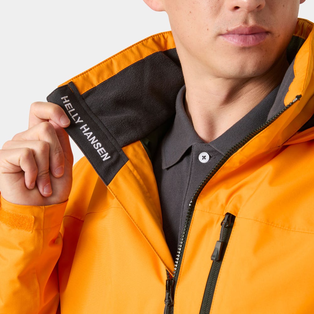 Men's Hooded Insulated Sailing Jacket - Navy