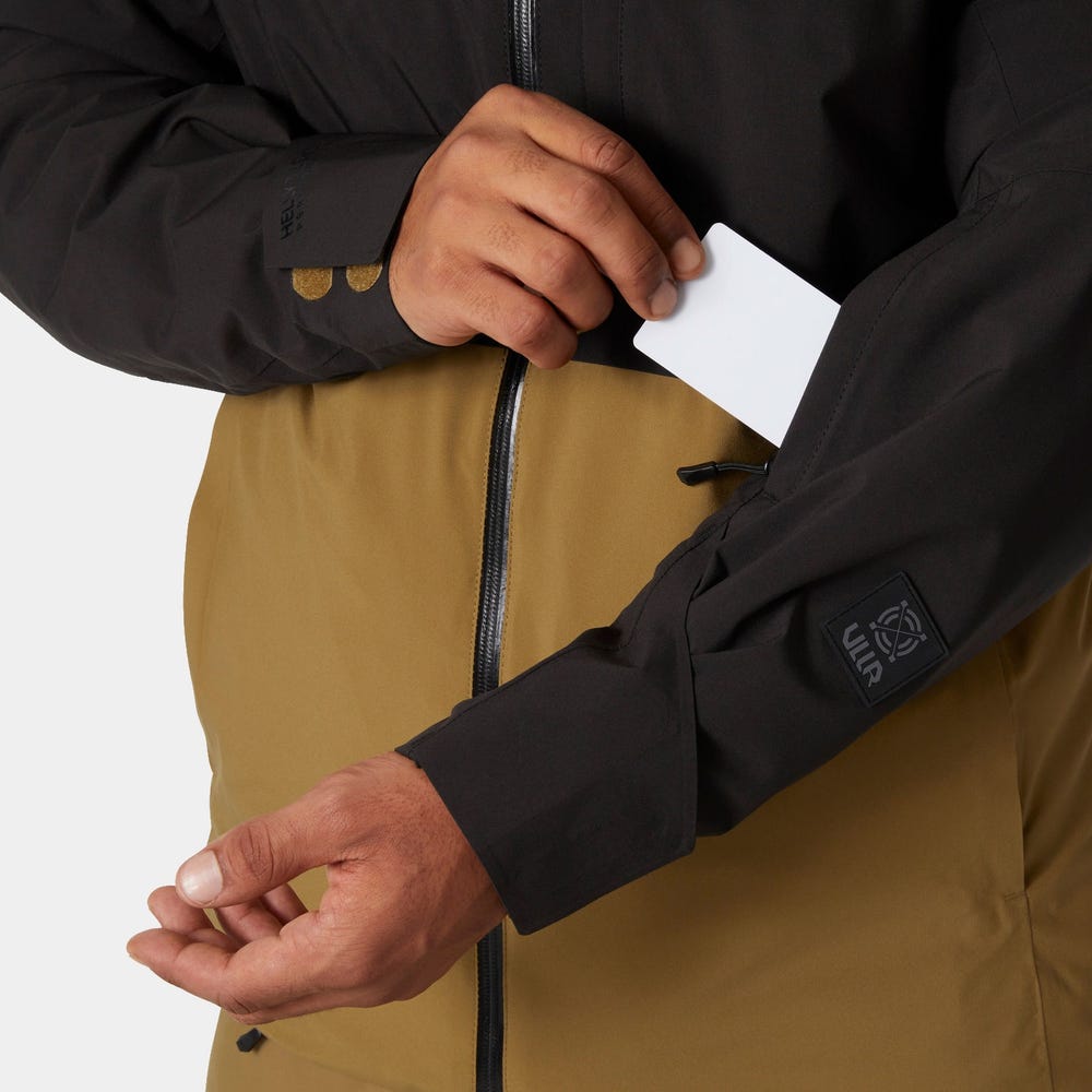 Men's Insulated Waterproof Ski Jacket - Green