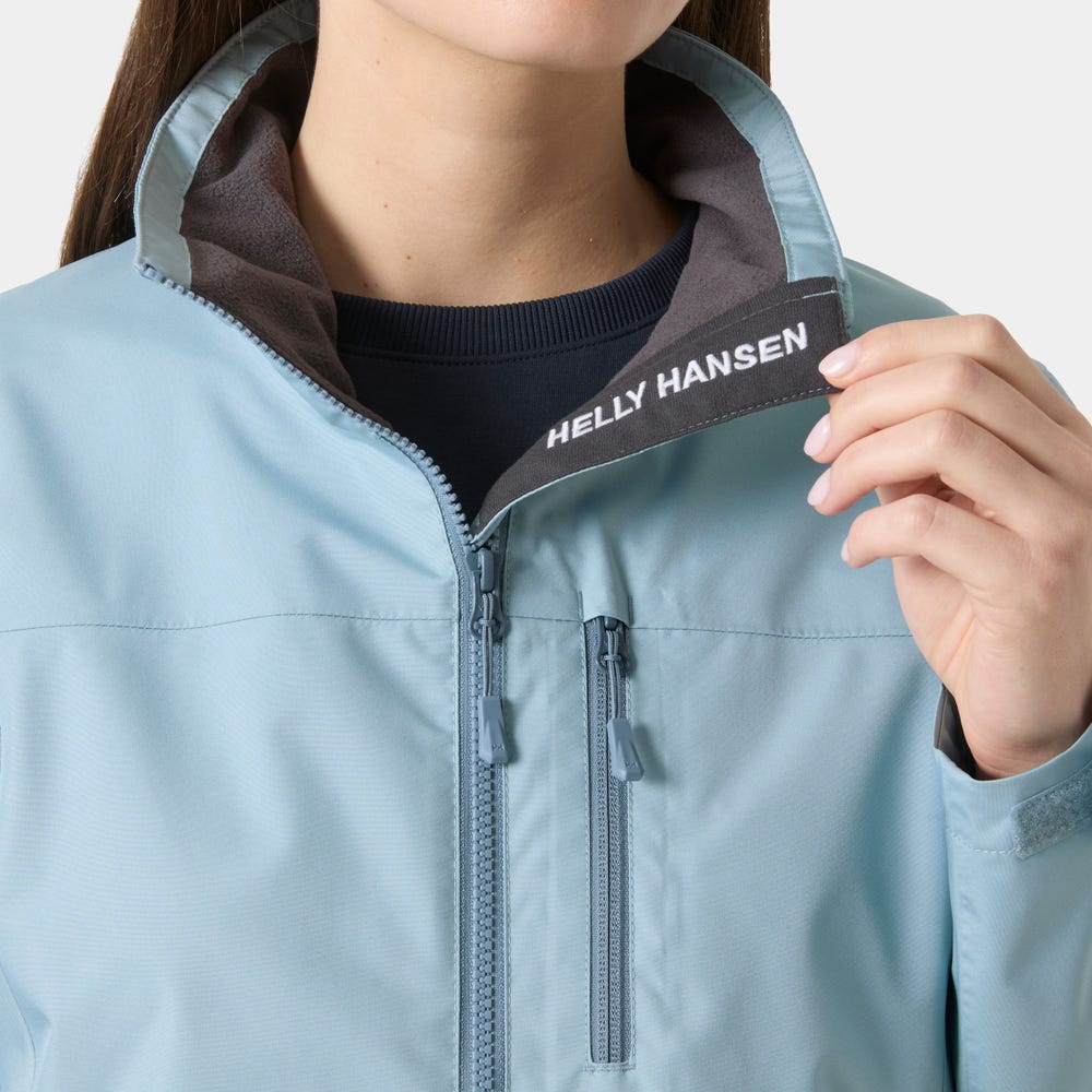 Women's Waterproof Sailing Jacket - Cyan