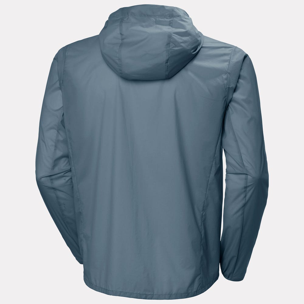 Men's Packable Windbreaker Jacket - Black