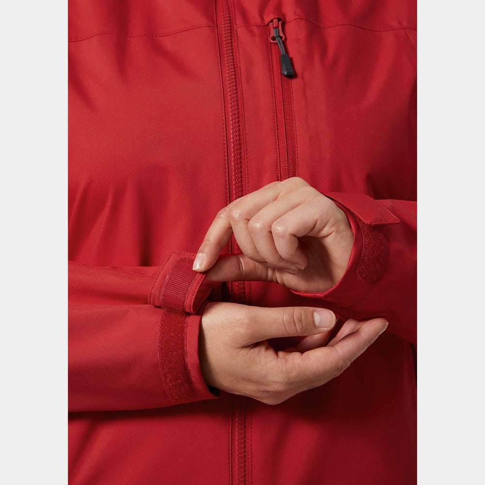 Women's Hooded Sailing Rain Jacket - Black