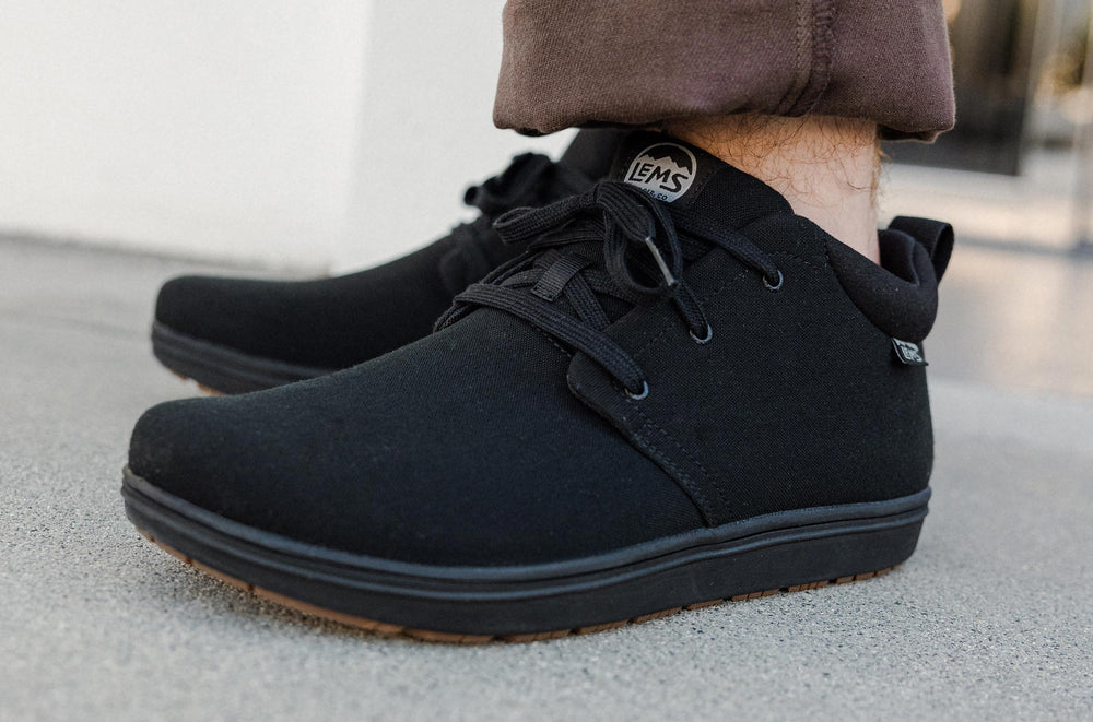 Men's Canvas Chukka Shoe - Black