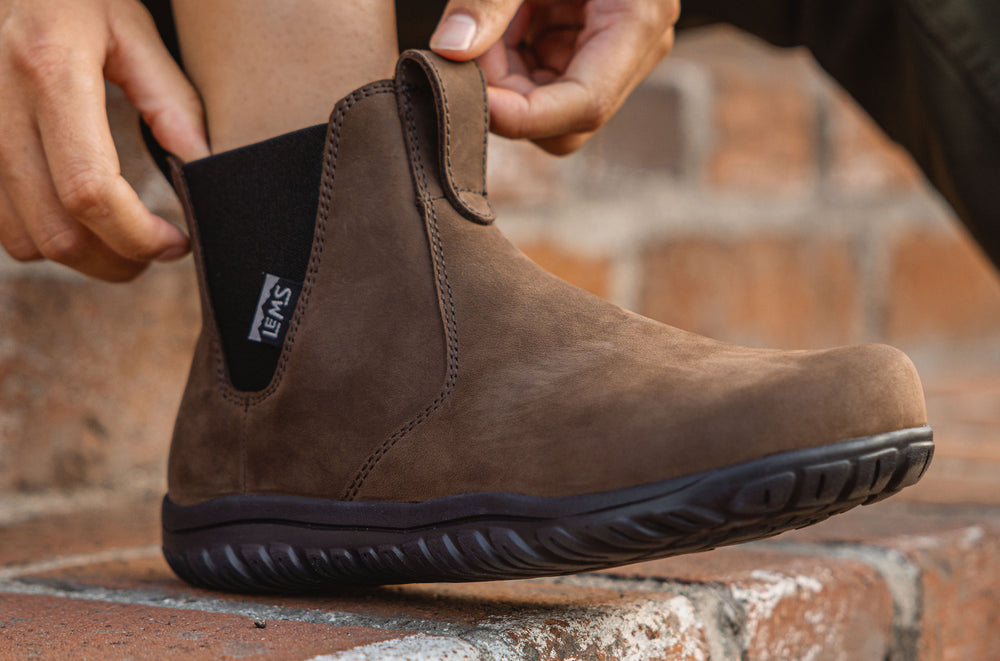 Women's Waterproof Chelsea Boot - Brown
