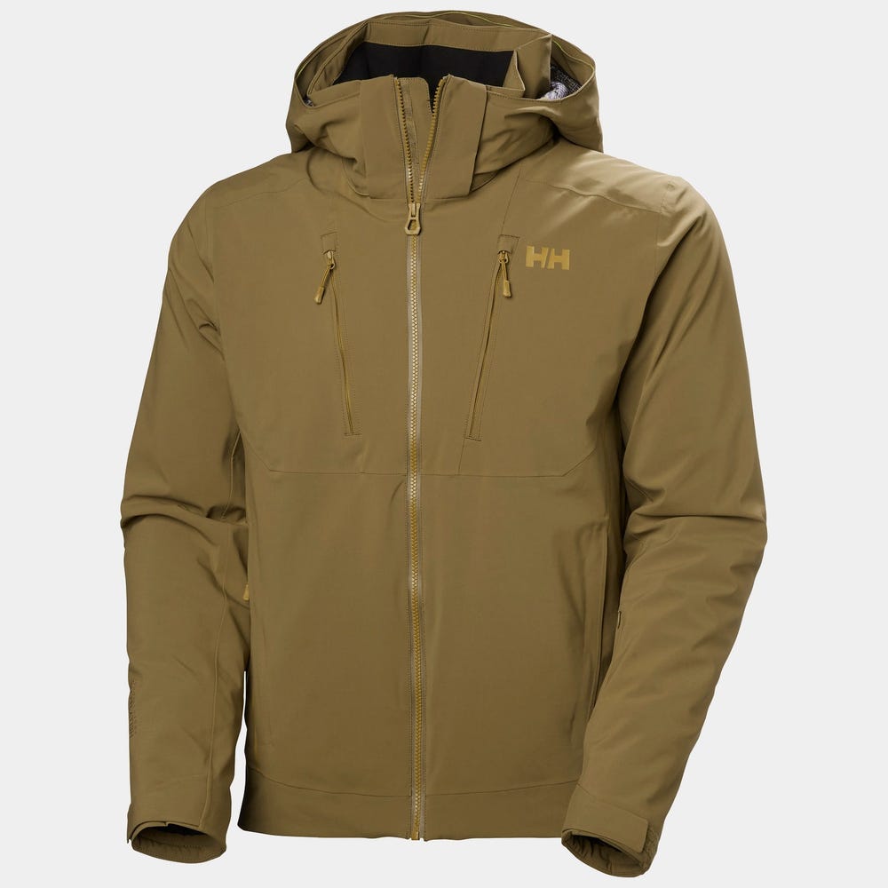 Men's Insulated Ski Jacket - Green