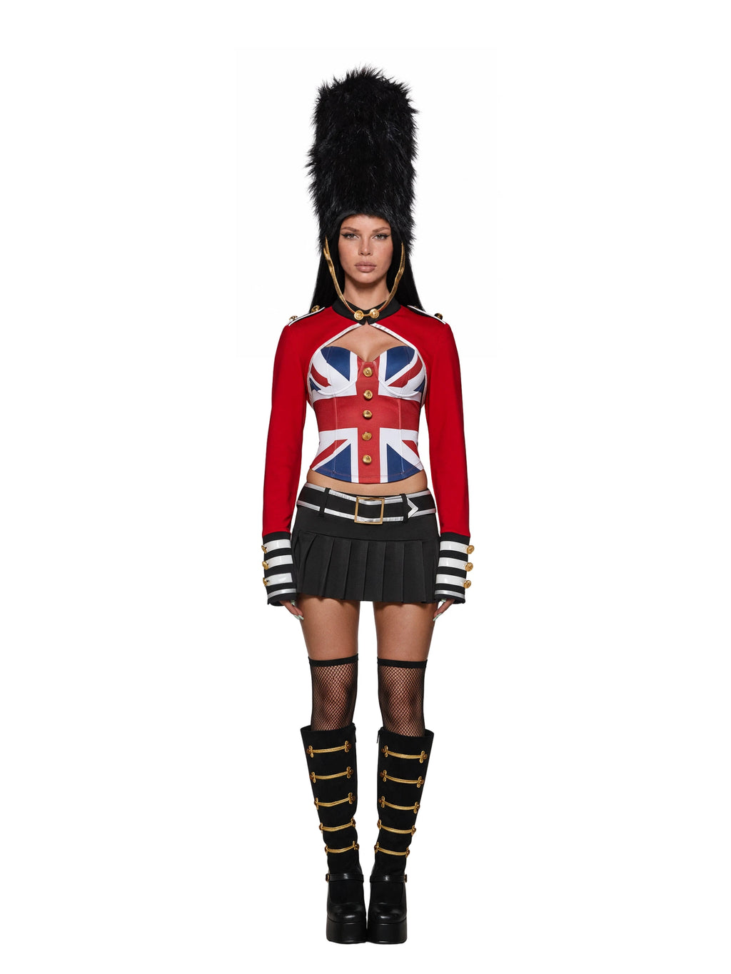 Royal Guard Corset Costume - Red