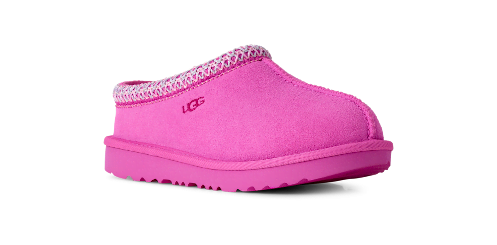 Kids' Suede Slip-On Slipper - Chestnut