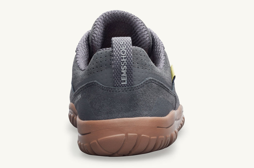 Men's Suede Minimal Sneaker - Gray