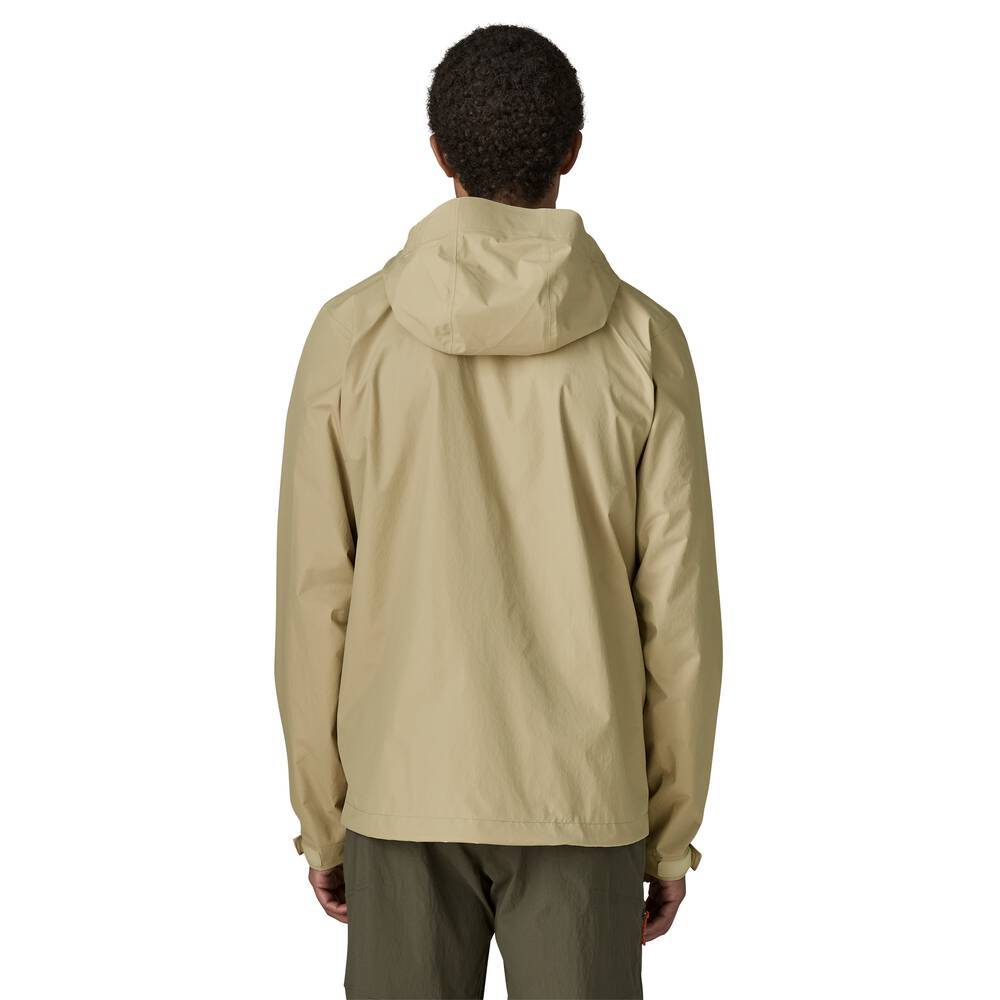 Men's 3-Layer Waterproof Rain Jacket - Gray