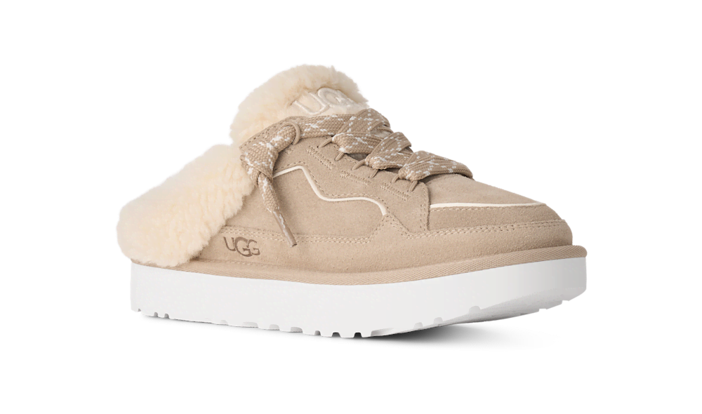 Women's Suede Sneaker Mule - Moonlight
