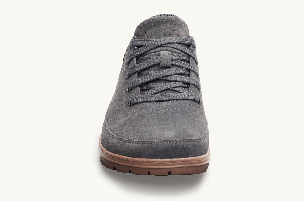Men's Perforated Suede Sneaker - Tan