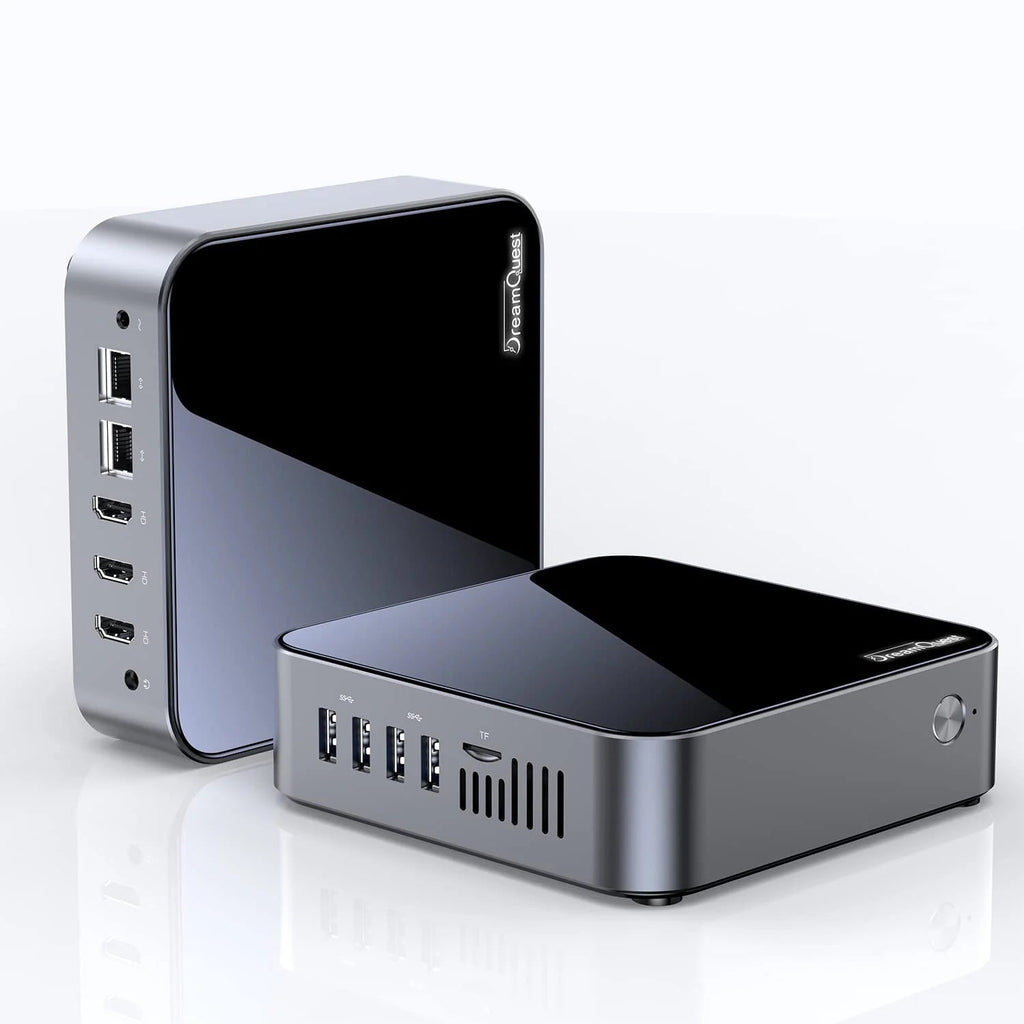 DreamQuest Mini Desktop Computer Windows 11 Pro, 12th Gen Intel N95, 16GB RAM, 512GB SSD